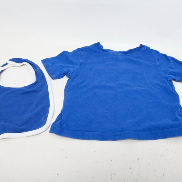 Kentucky Wildcats Toddler T-Shirt & Bib Set – Blue/White Logo – 18M - Picture 2 of 4